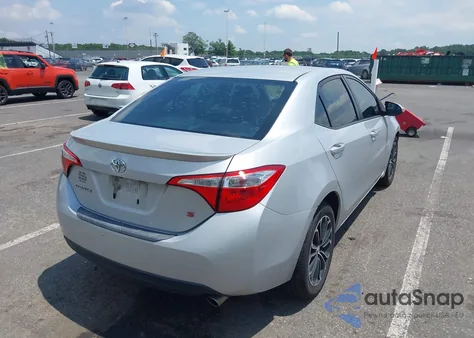 2014 Toyota Corolla S Plus из США, поврежденный, VIN 2T1BURHE3EC053760
